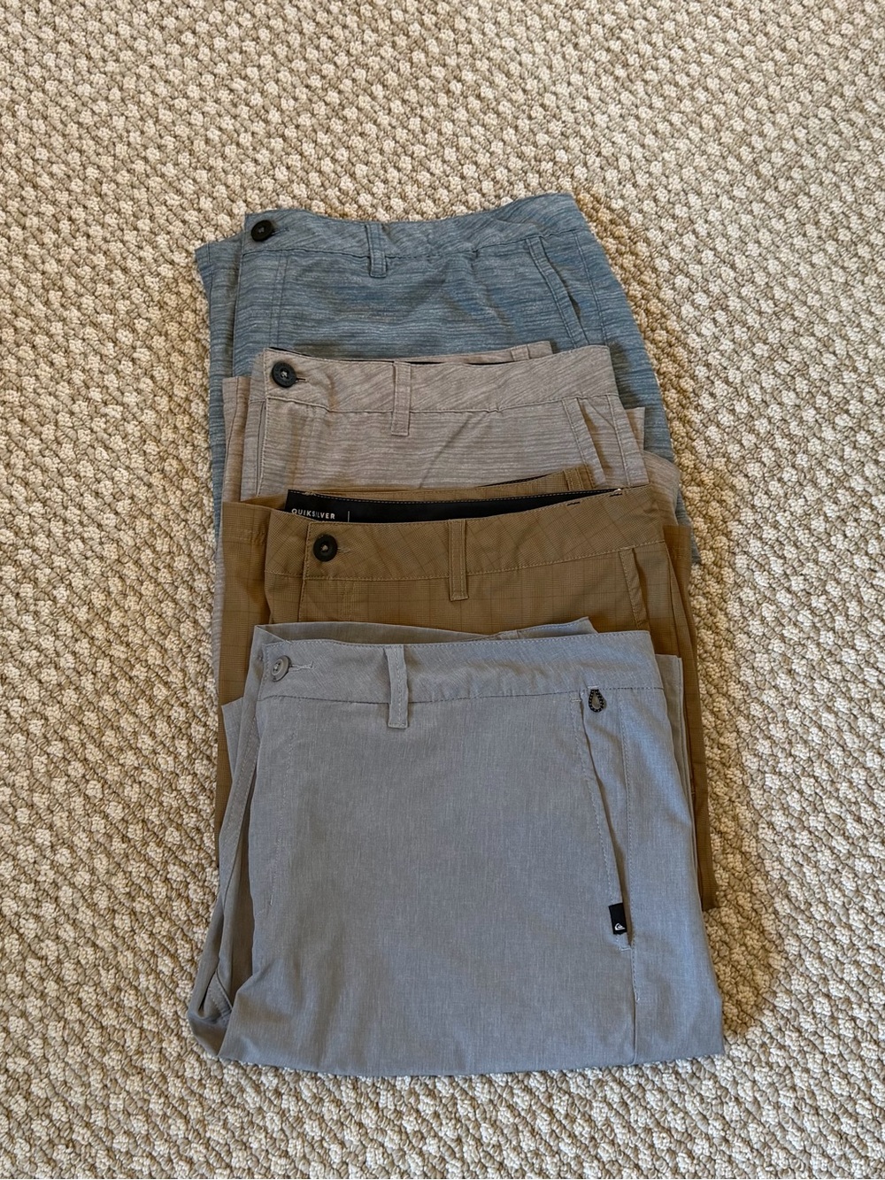Quicksilver - 4 Pair $39 Men's Amphibian Shorts. Size 40 / 22” in Length - Picture 2 of 11